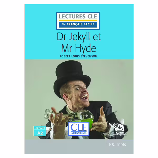 کتاب داستان کوتاه فرانسوی سطح Dr Jekyll et Mr Hyde Niveau 2 A2