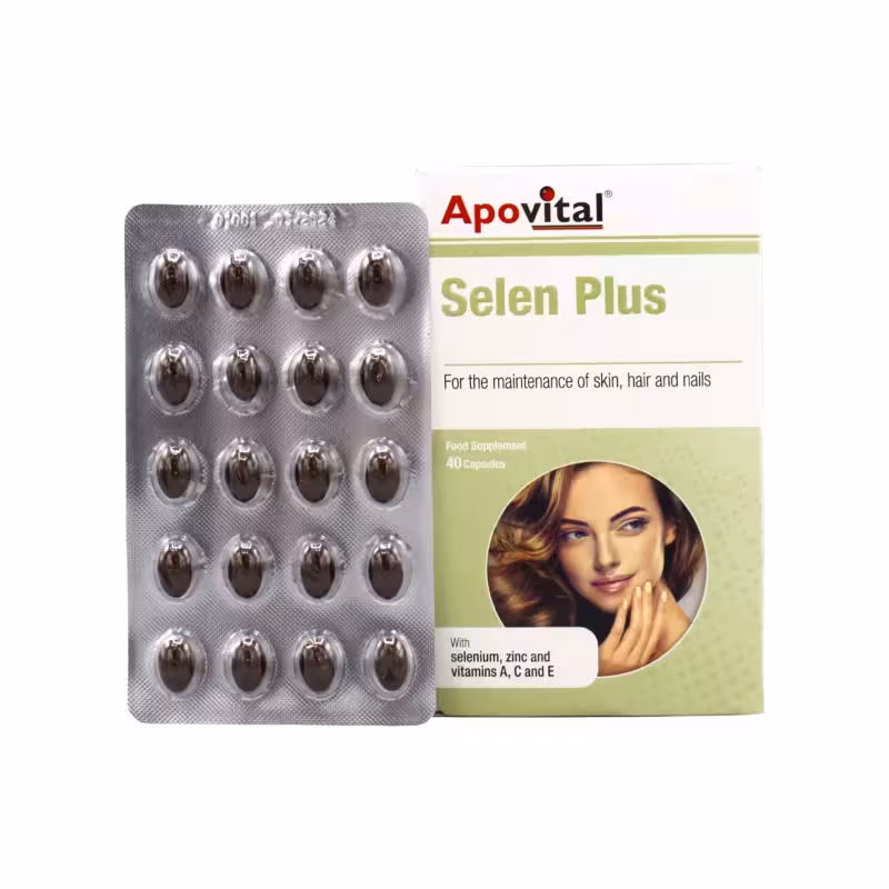 کپسول سلن پلاس 40 عددی آپوویتال