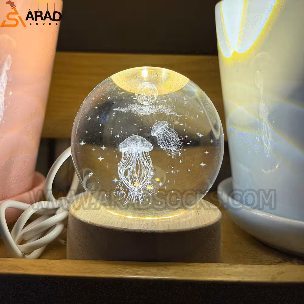 گوی کریستال عروس دریایی سایز2