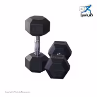 دمبل 6 ضلعی رکورد 12.5 کیلوگرم