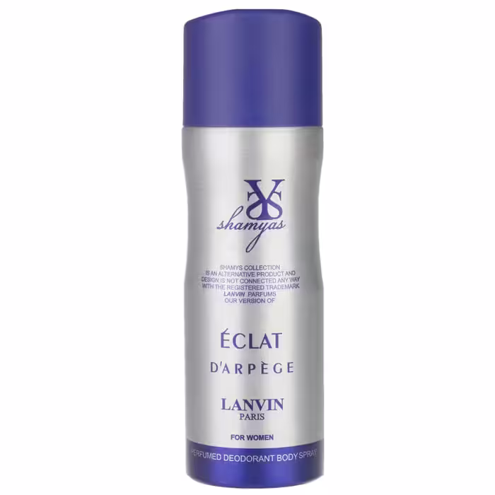 اسپری بدن زنانه اکلت لانوین شمیاس200میلی/ SHAMYAS Eclat Lanvin 200ml