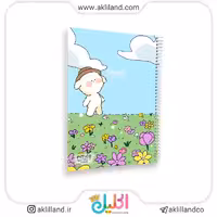دفتر 40 برگ خط دار پیتیکو (مدل رندوم)