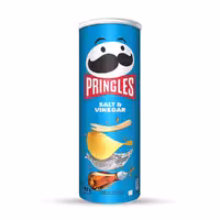 چیپس پرینگلز با طعم سرکه نمکی وزن 165 گرم