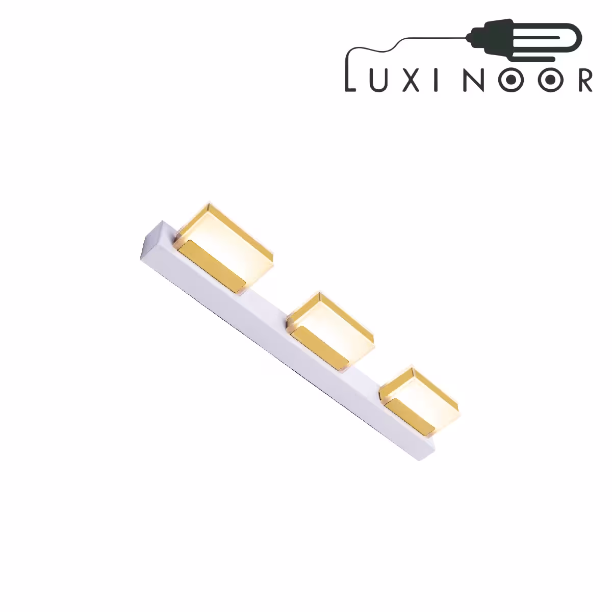 چراغ دیواری بالا آینه و بالا تابلو روشا کد A48 سفید