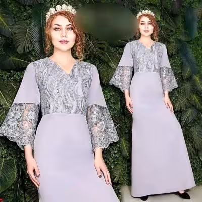 پیراهن زنانه کرپ مدل لباس مجلسی سایز بزرگ ماکسی سایز بزرگ پیراهن مجلسی زنانه سایز 36 تا 60