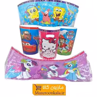 سطل زباله اتاق کودک با طرح های کارتونی PST-003