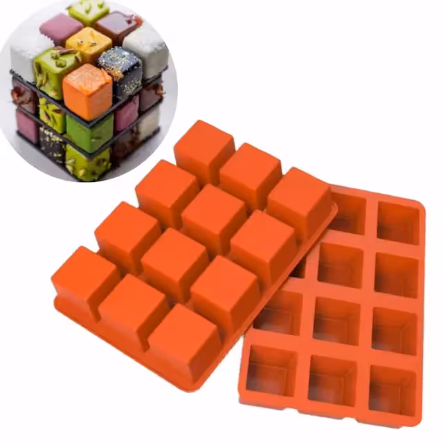 قالب سیلیکون مکعب بزرگ