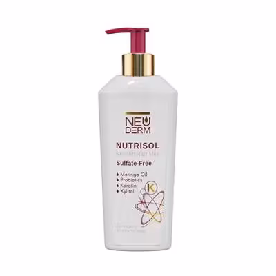 شیر مو کراتینه فاقد سولفات نوتریسل نئودرم|Neuderm nutrisol keratn hair milk