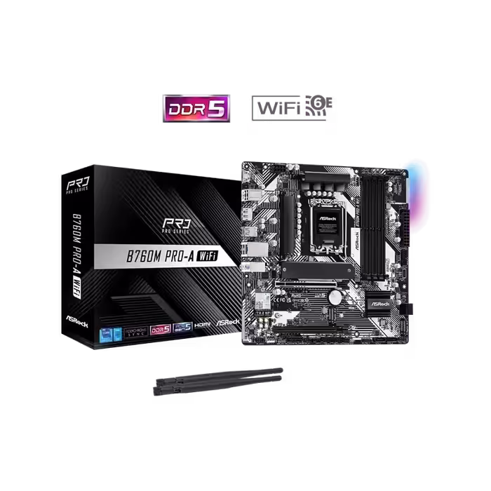 ASROCK B760M Pro-A WiFi | سرعت و اتصال بی‌سیم پیشرفته