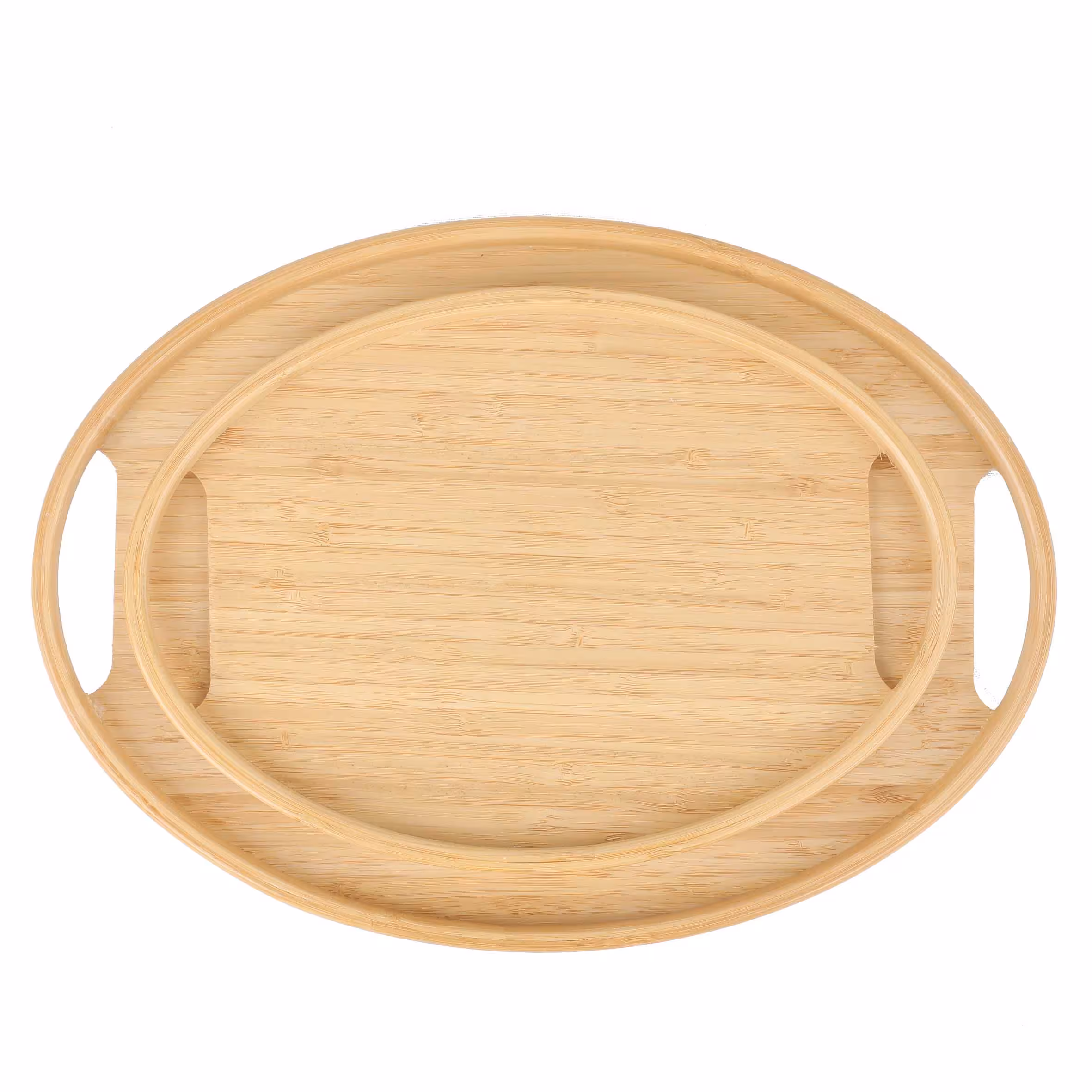 سینی بامبو بیضی