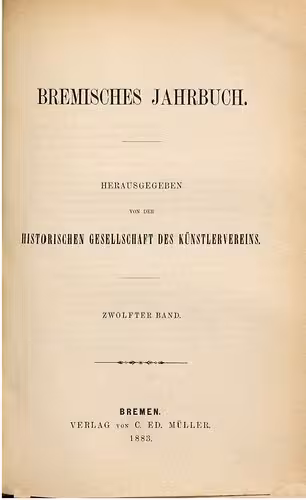 خرید و دانلود نسخه کامل کتاب Bremisches Jahrbuch