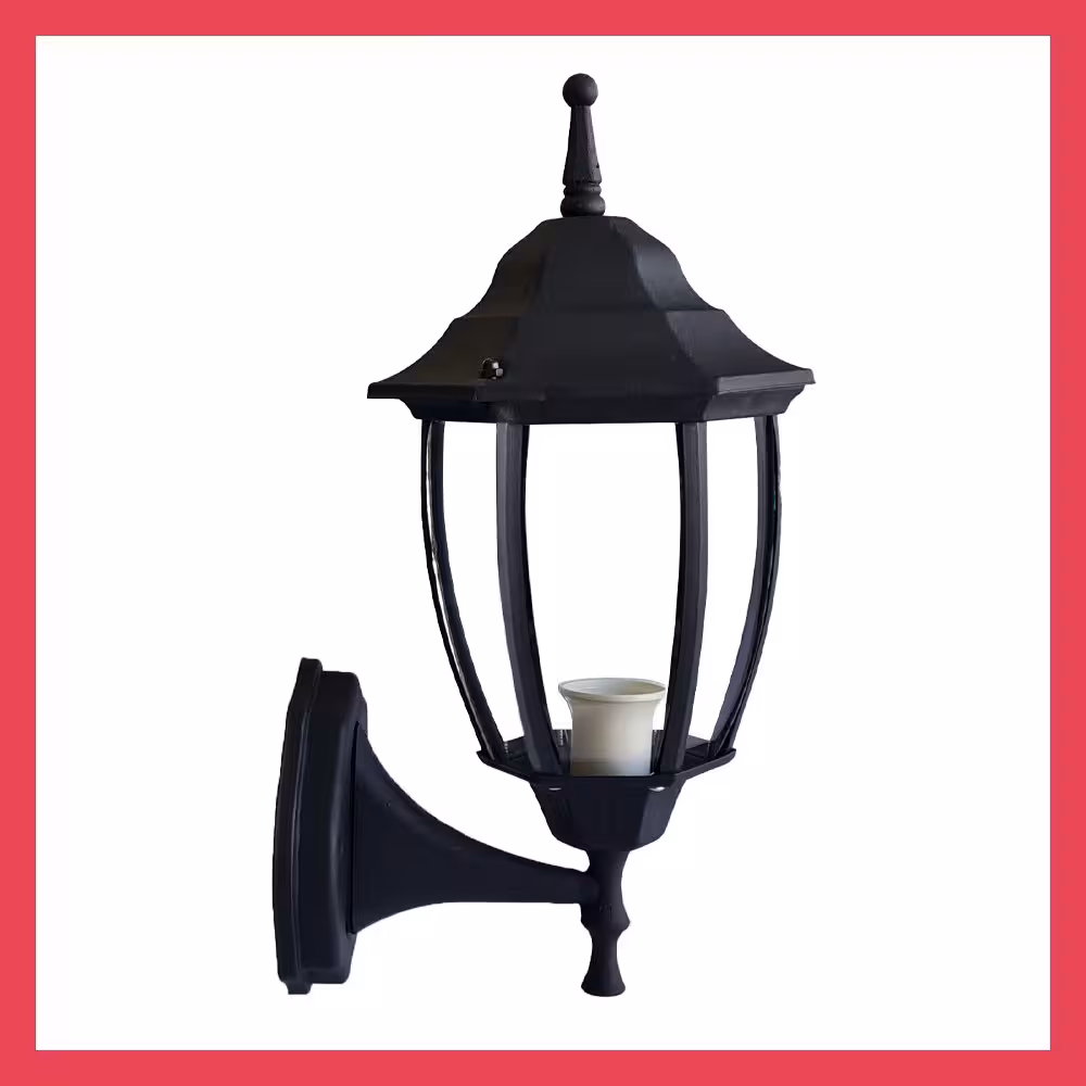 چراغ حیاطی مودی مدل IR-MD05 طرح کلاسیک رنگ مشکی