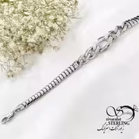 دستبند نقره کارتیر با عیار925 کد 20377