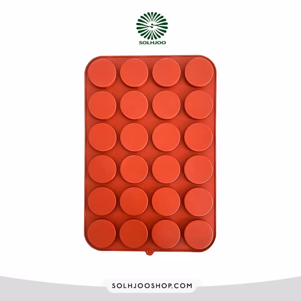 قالب سیلیکونی پولکی 24 تایی