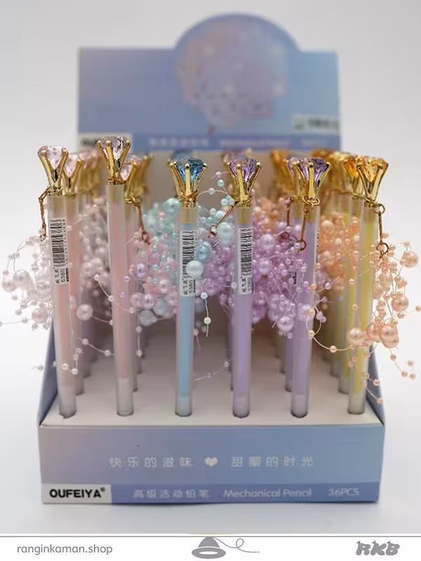 اتود رگلامی طرح مرواریدی