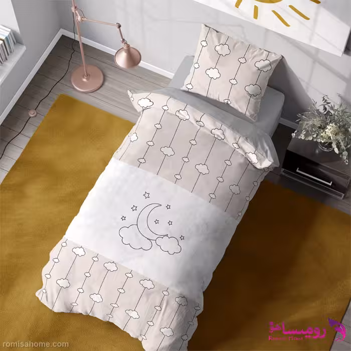 قیمت و خرید روتختی طرح آسمان یک نفره برند دکو کد Bd914