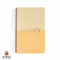 دفتر یادداشت زرد مدل HAPPY لانگو (Lango)