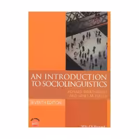 An Introduction to Sociolinguistics seventh edition