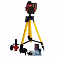 تراز لیزری 4 بعدی میلواکی دیجیتالی با پایه بلند