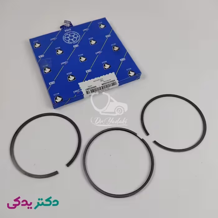 رینگ پیستون پژو 206 تیپ 2 (موتور TU3) شرکتی ایساکو اصل 0800302898