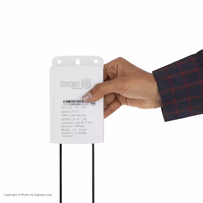 یو پی اس دوربین مداربسته اسفیورد مدل U112 ظرفیت 12 ولت آمپر