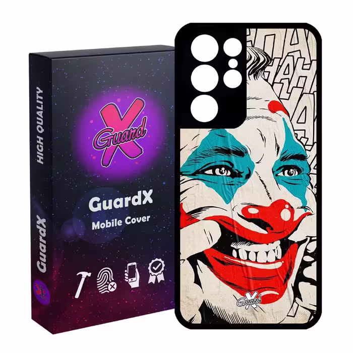کاور گارد ایکس طرح Joker مدل Glass10128 مناسب برای گوشی موبایل سامسونگ Galaxy S21 Ultra