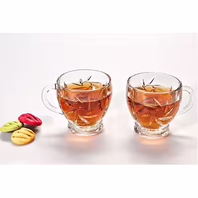 فنجان دی جی گلس مدل SUNSTAR مجموعه 6 عددی