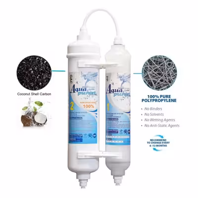 فیلتر تصفیه آب یخچال و فریزر آکوا پیورست مدل FX2035 مجموعه 2 عددی