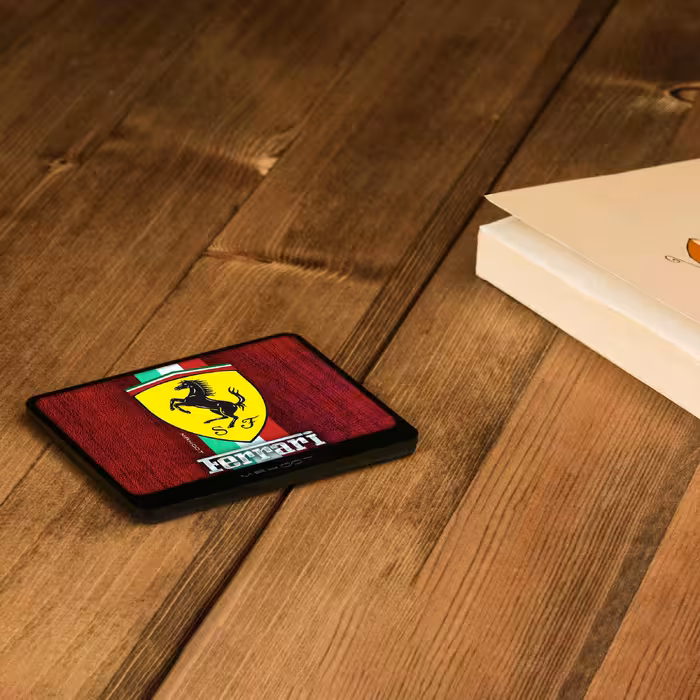 زیر لیوانی ماهوت مدل Ferrari بسته 12 عددی