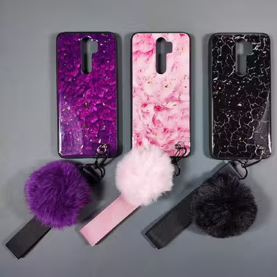 کاور مدل پام پام کد MS مناسب برای گوشی موبایل شیائومی Redmi Note 8 Pro به همراه بند و پایه نگهدارنده