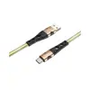 کابل تبدیل USB به USB-C هوکو مدل U105 ANTI TWIST طول 1.2 متر