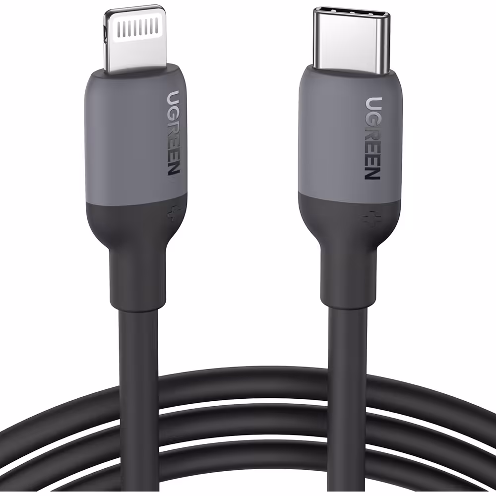 کابل تبدیل USB-C به لایتنینگ یوگرین مدل US387 طول 1 متر