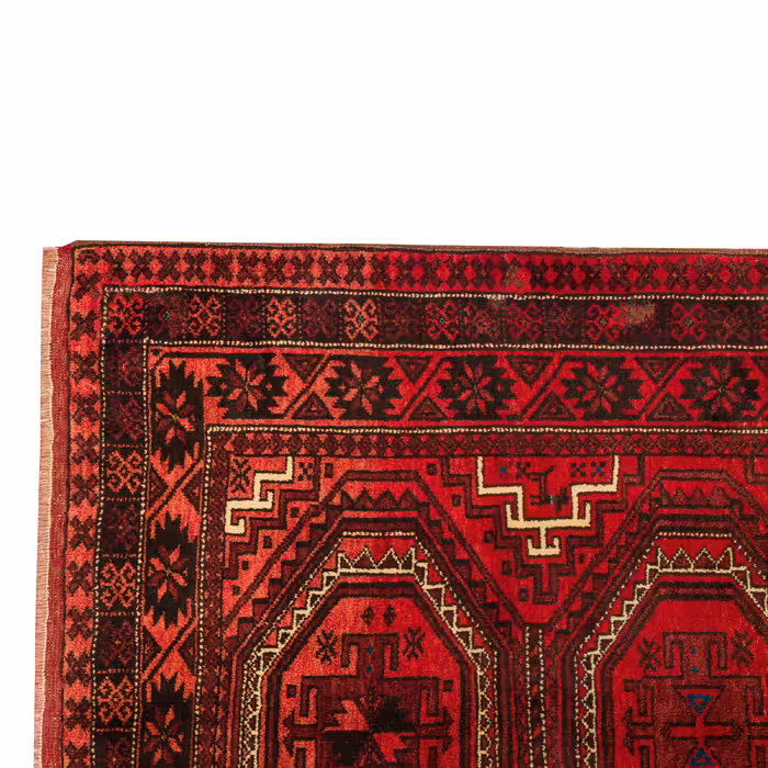 فرش دستبافت سه متری مدل نقشه بلوچ  کد 33.1843