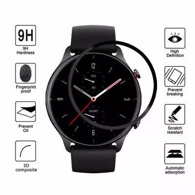 محافظ صفحه نمایش گودزیلا مدل G-PMMA مناسب برای ساعت هوشمند امیزفیت Amazfit GTR 2