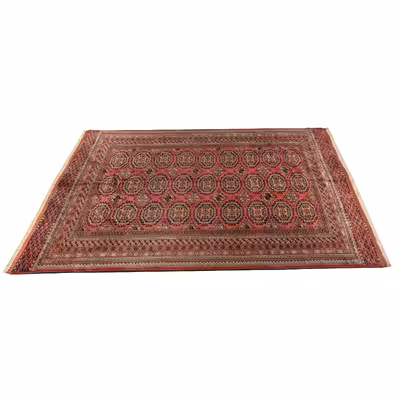 فرش دستبافت سه متری مدل ترکمن کد 40.1945