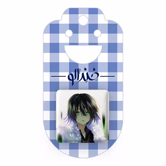 پیکسل خندالو مدل فوبوکی انیمه مرد تک مشتی کد 11338