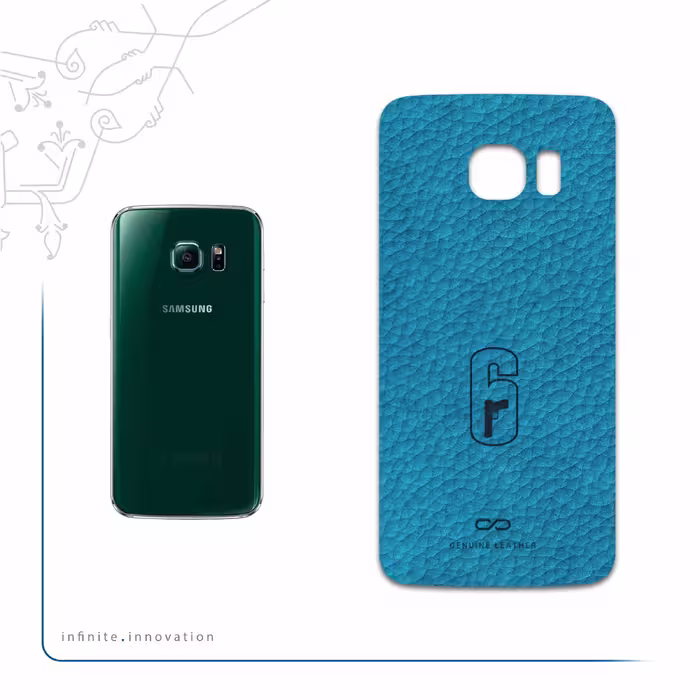 برچسب پوششی ماهوت مدل BL-RNBW_SX مناسب برای گوشی موبایل سامسونگ Galaxy S6 Edge