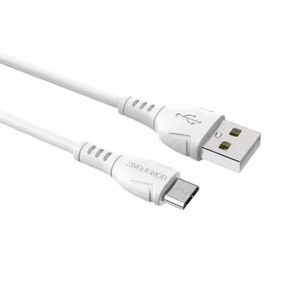 کابل تبدیل USB به MicroUSB بروفون مدل BX51 طول 1 متر