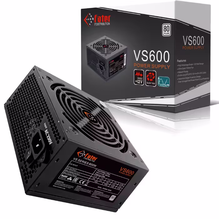 منبع تغذیه کامپیوتر فاطر مدل VS600