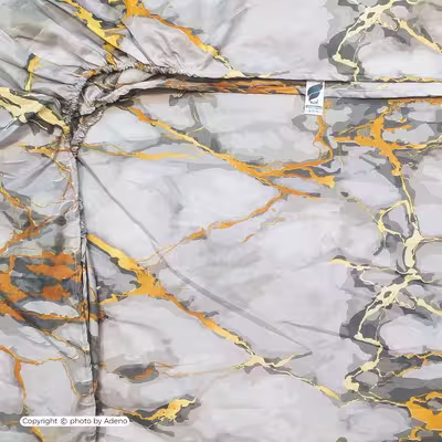 ملحفه آدنو مدل volcano کد CH84 دونفره سایز 160x200 سانتی متر