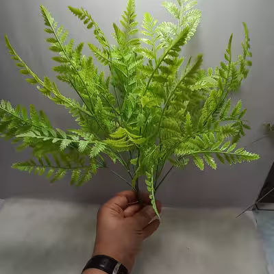 گل مصنوعی مدل سرخس مجموعه 2 عددی