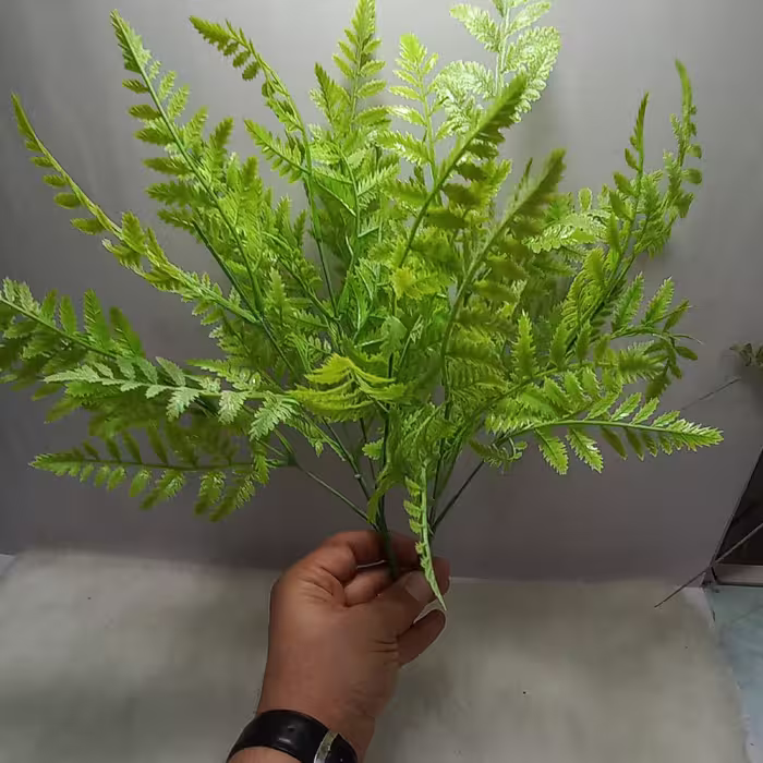 گل مصنوعی مدل سرخس مجموعه 2 عددی