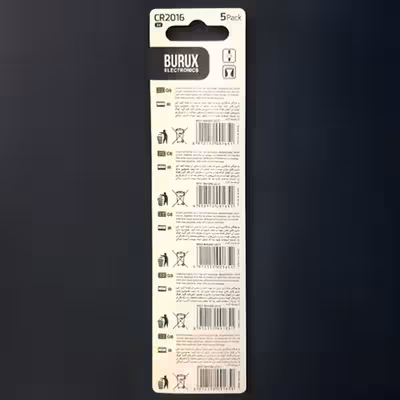 باتری سکه ای بروکس مدل CR2016 بسته 5 عددی