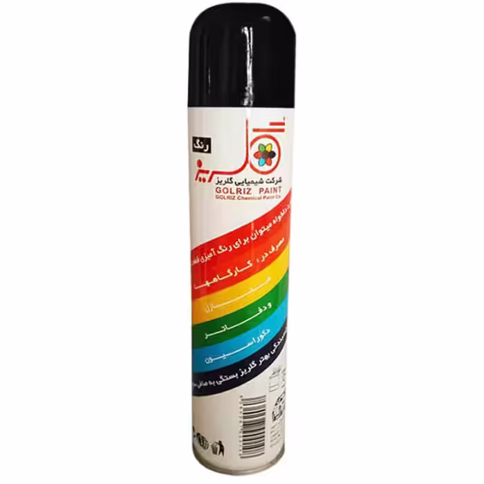 اسپری مشکی مات گلریز مدل A05 حجم 300 میلی لیتر