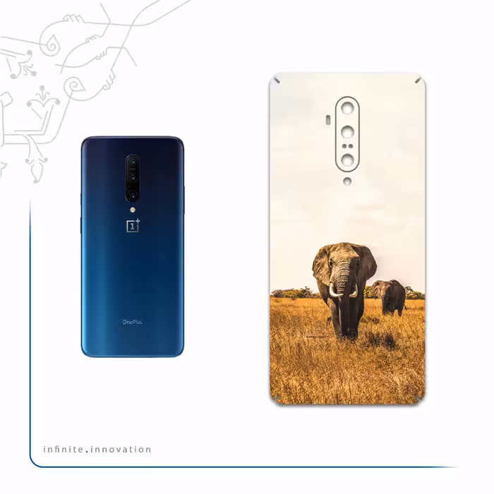 برچسب پوششی ماهوت مدل Elephant مناسب برای گوشی موبایل وان پلاس 7T Pro