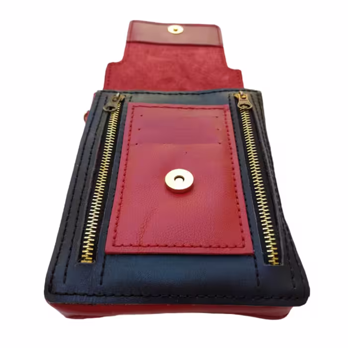 کیف رودوشی چرمی مدل پرمیس کد b3