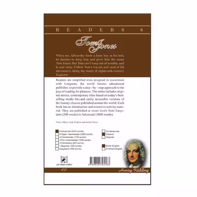 کتاب Tom Jones اثر Henry Fielding انتشارات فرهنگ زبان