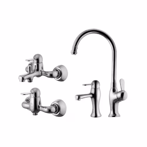 ست شیرآلات درخشان مدل هوکا