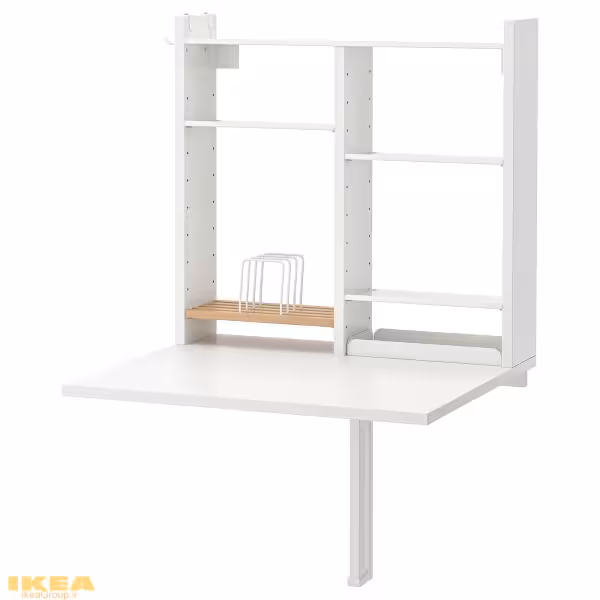 قفسه با میز مدل NORBERG | برند ایکیا | ارسال 15 الی 20 روز کاری