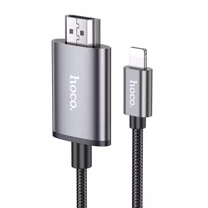 کابل تبدیل HDTV به Lightning هوکو مدل UA27 طول 2 متر